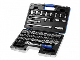 Expert Socket Set 55 Piece Metric 1/2in Drive £201.23